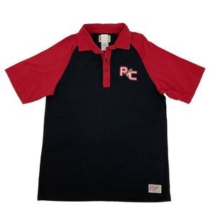 Vintage Phoenix Coyotes Polo Shirt Men's Size L Raglan Short Sleeve Made Canada